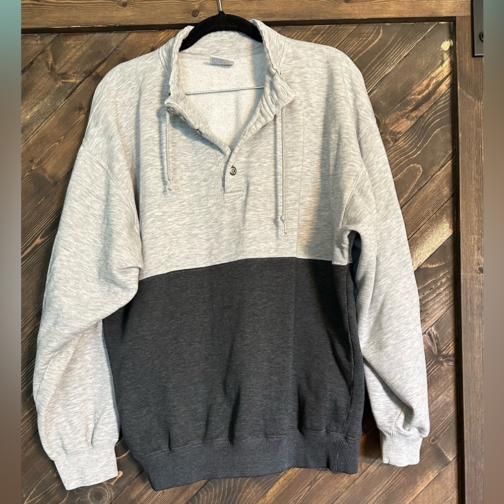 Vintage Mervyns pullover colorblock sweatshirt